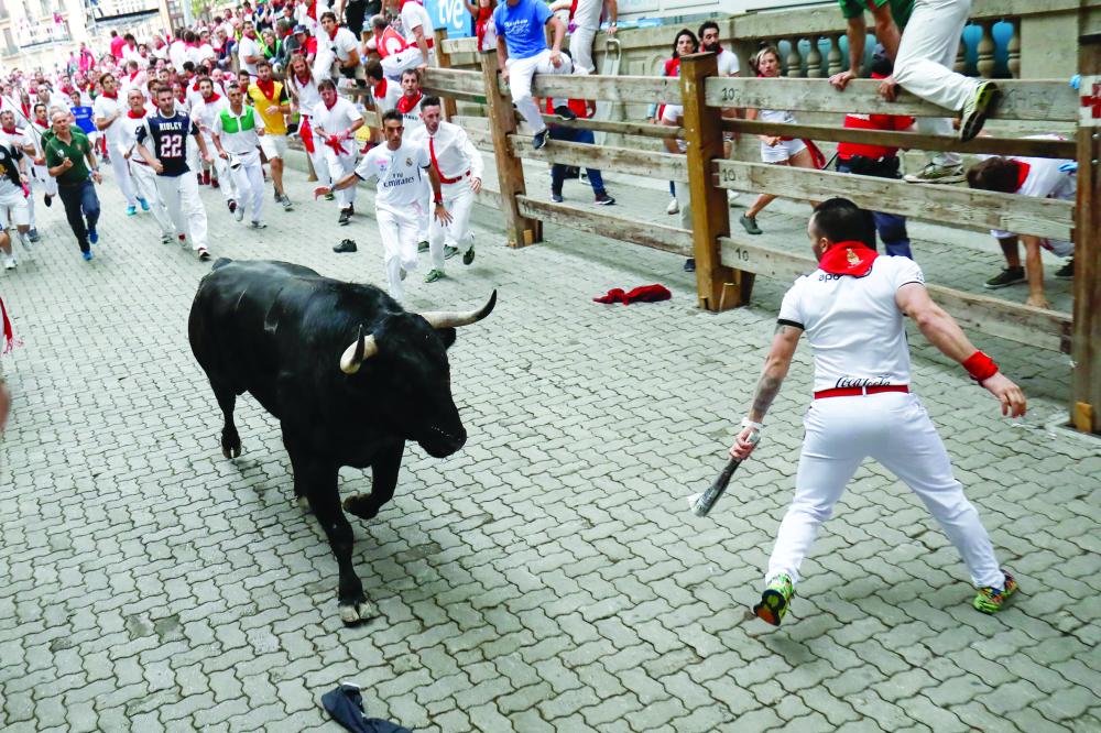 



من مهرجان المصارعة  (د ب أ)