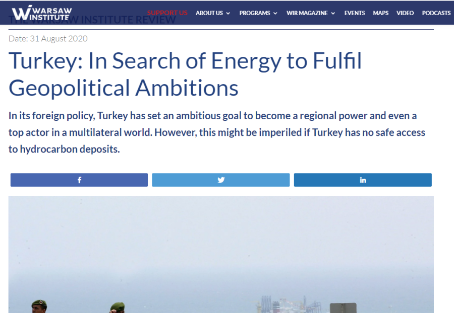 تقرير معهد وارسو البولندي