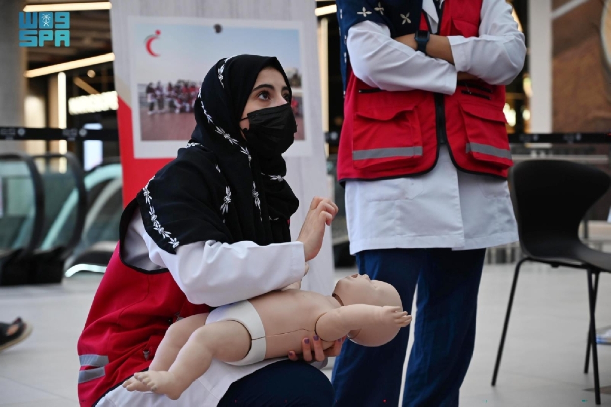 الهلال الأحمر يدرب +13 ألف مستفيد خلال الربع الأول