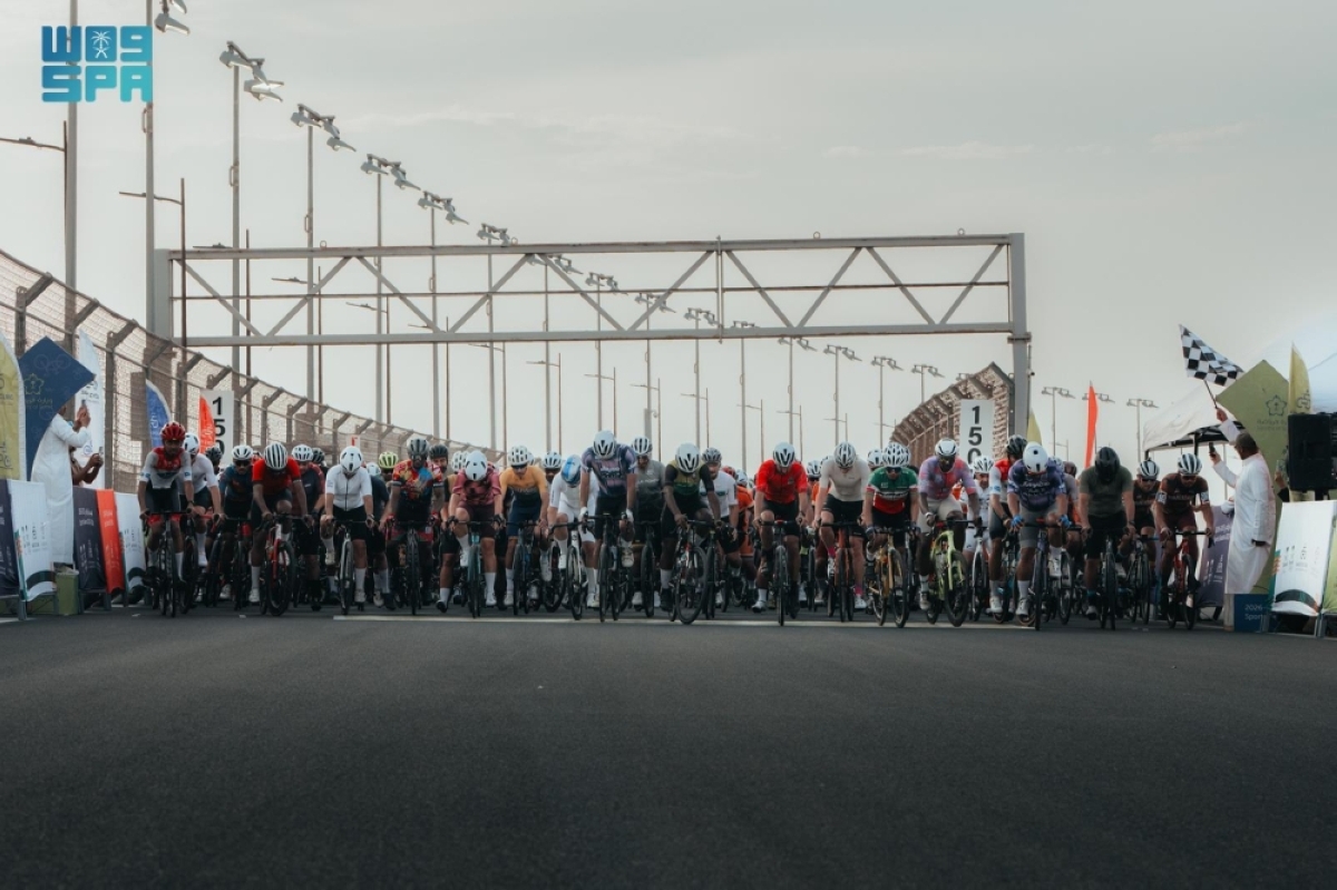 حلبة كورنيش جدة تشهد السباق المفتوح الثالث للدراجات الهوائية للرجال والسيدات 